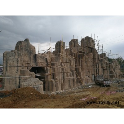 轩盛园林 假山雕塑 水泥假山 千层石假山  专业团队