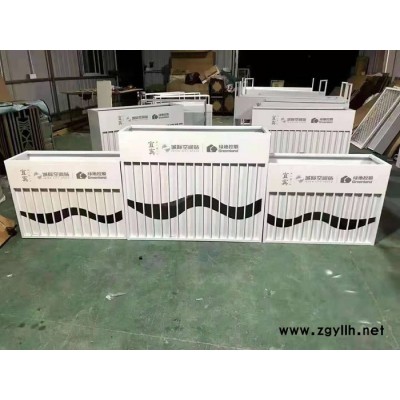 户外花箱仿木纹花箱座椅组合铝合金花箱 公园商业街休闲隔离景观花箱户外铁艺花箱花坛户外花槽园艺商业街围栏花坛种植箱金属铁艺