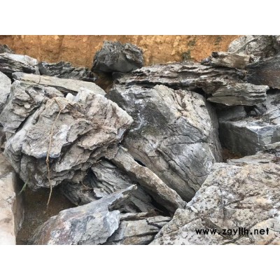 批发景观石 英石 园林假山 英德叠石 青龙石自然原石 假山制作