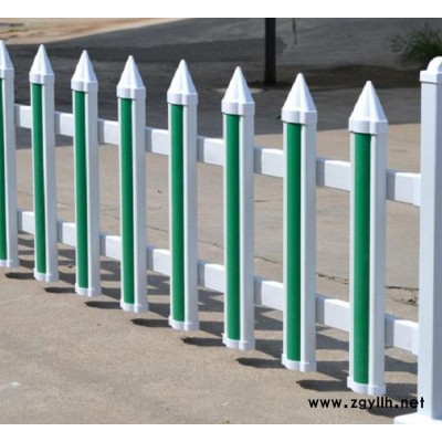 现货振鼎花池花坛草坪塑钢护栏 定做绿化带隔离pvc塑钢护栏