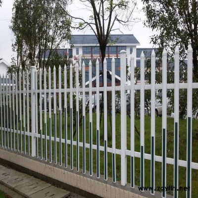 贵州厂家现货pvc草坪护栏塑钢绿化护栏小区园林绿化带栅栏花坛护栏