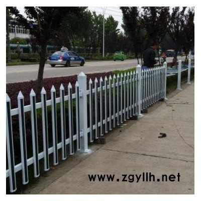 贵州六盘水小区草坪护栏、草坪护栏、PVC草坪护栏 、园艺护栏、花坛护栏