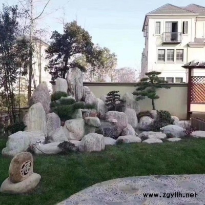 泰山石假山 私人定制 上门安装景观石雪浪石 草坪石泰山石敢当**