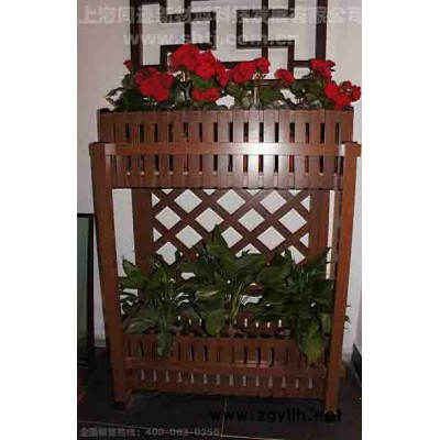 供应木纹装饰型材花坛/金属铝合金花坛