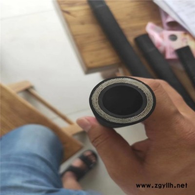 衡水景旺黑色帘子线夹布胶管耐温耐老化耐油夹布输水胶管夹布胶管