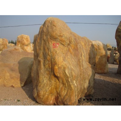 长乐黄腊石，花园点缀石，园林黄腊石，庭院假山石 福建各地批发