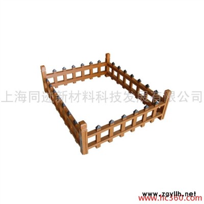 供应上海同迹木纹铝合金仿木金属型材花坛花架