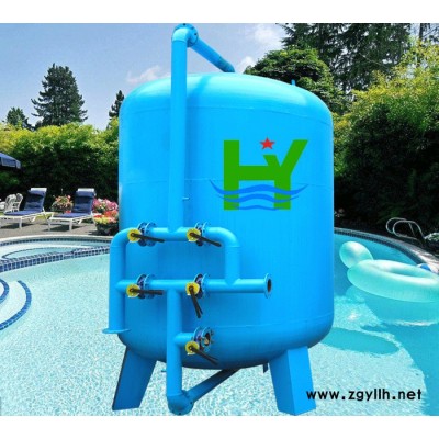 漯河室外沙缸水体净化过滤器特点、沙缸喷泉水景的净化处理