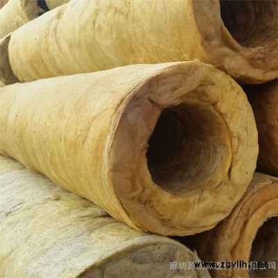 河北衡水景县A级防火岩棉管 热力管道保温岩棉管 **复合岩棉管 贴箔岩棉管