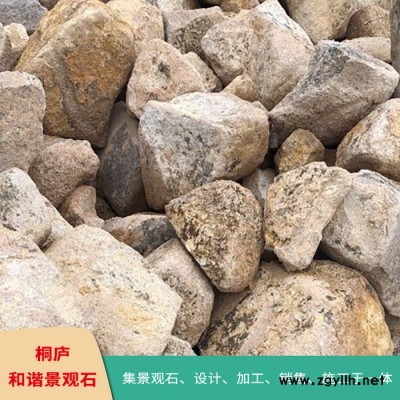 桐庐原产地直销大量天然桐庐石黄石假山石驳岸石桐庐野山石自然石