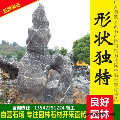 良好园林供应太湖石、太湖石假山、假山石造景案例 太湖石、太湖景观石、园林太湖石