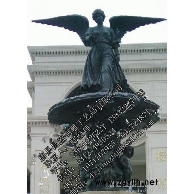 昌盛铜雕西式透雕城市水景雕塑 巨型欧式铜飞马 铜雕鱼 城市铜风水球雕塑