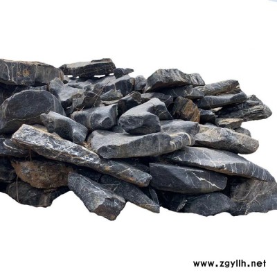 产地批发黑太湖石 吨位石 窟窿石 园林驳岸石 园林造景石 草坪石 天然景观石产地批发 承接园林假山设计制作