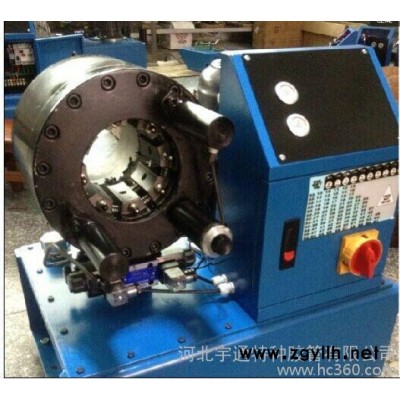 宇通供应河北衡水景县胶管锁管机、胶管扣压机