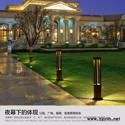 工厂批发户外LED灯 太阳能草坪灯园林别墅庭院绿道小区防水景观灯