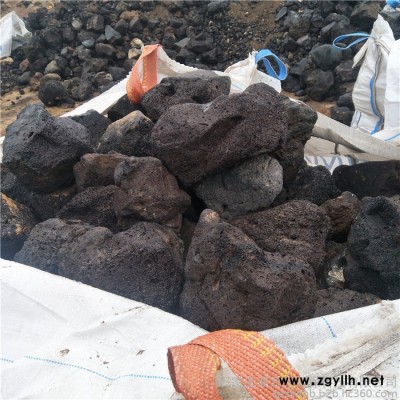 供应褐红色火山石 大浮石 大块假山火山石