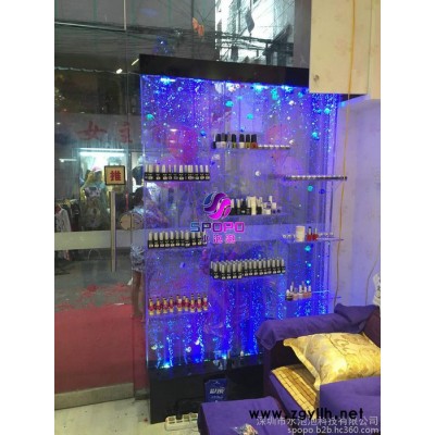 批发屏风，气泡墙，水幕墙，流水墙，水景气泡墙，七彩气泡墙， 气泡墙酒柜屏风