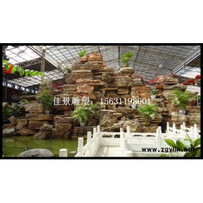 河南郑州鱼池假山厂家