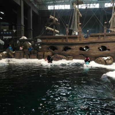 大型塑石假山施工，大型塑石假山制作