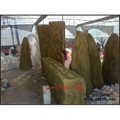 供应升美95假山雕塑石块雕塑石头雕塑大型假山模型订做