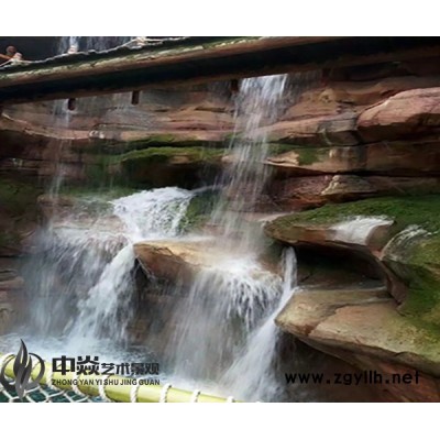 塑石假山造型的制作与塑石假山颜色