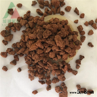 厂家现货批发火山岩颗粒 植物配土铺面石 假山造景大颗粒多孔火山石