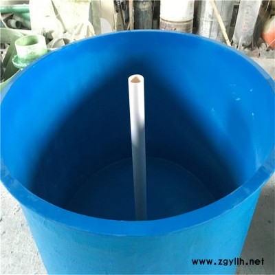 鸿硕玻璃钢鱼苗孵化器 庭院假山鱼池 工厂化水产养殖池