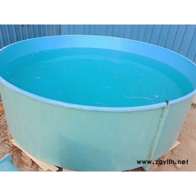 玻璃钢水槽水池养鱼池 庭院假山鱼池 室内鱼池 海南鱼孵化槽 定制