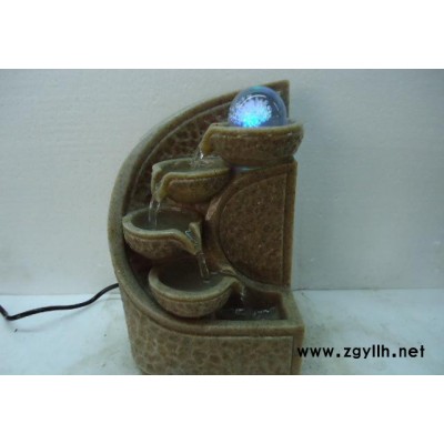 【艺品福人】创意砂岩喷泉流水 创意设计 独特风味 流水喷泉水景