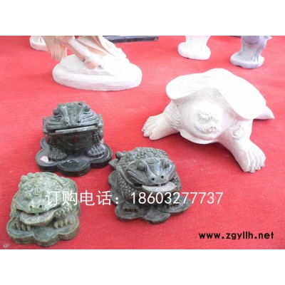 康大雕塑石雕金钱龟喷泉**景观装饰鱼池假山水景石龟风水镇宅摆设