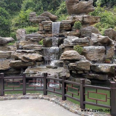 家和别墅假山流水喷泉池庭院假山制作鱼池假山设计景观石假山