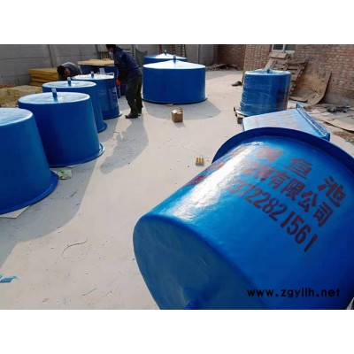 玻璃钢水槽水池养鱼池 定制 庭院假山鱼池 拼装养鱼池 室内鱼池