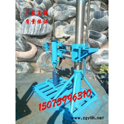 精浩机械自产自销石材挖孔机 花盆挖空机 可定做石材加工机械 终身保修石材挖孔机 石头假山打孔机 大理石砖打孔机质量保证