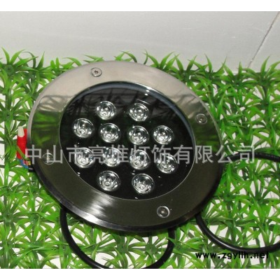 LED圆形埋地灯/LED地埋灯/埋地灯/led灯/7W埋地灯/磨砂LED地埋灯