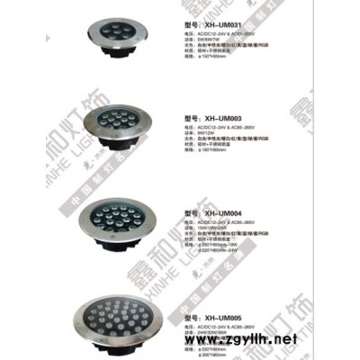 地灯地埋灯户外埋地灯防水射灯LED七彩室内庭院灯草坪灯墙角灯 IP68防水 可做磨砂玻璃