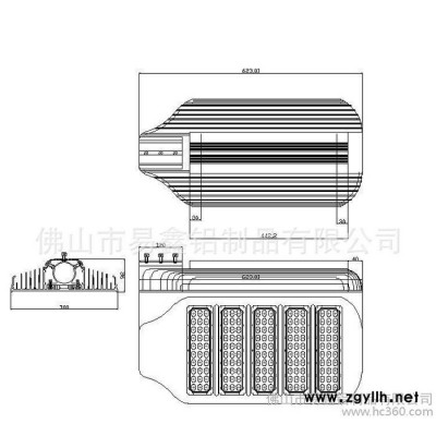 集成路灯大功率路灯 户外道路灯景观灯 五模组