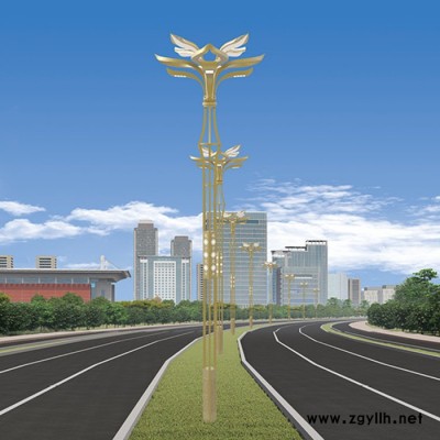 华朗栀子花组合灯系列8米10米12米道路灯厂家