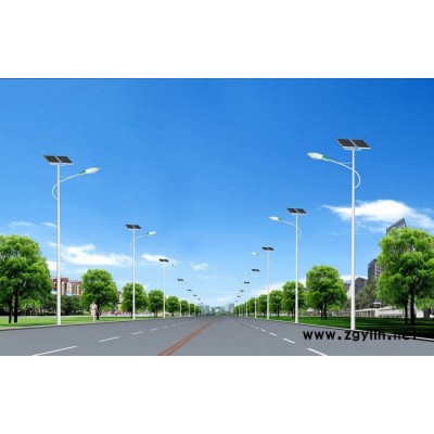 单臂太阳能--路灯 小区太阳能庭院灯  小区庭院灯厂家