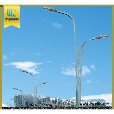 定制 双臂道路灯 高低臂双臂LED道路灯 城市主干道路照明路