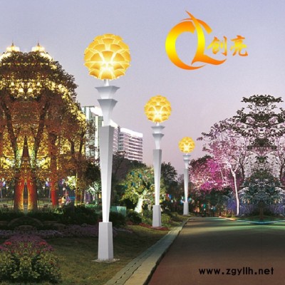创亮户外照明CL-1285 厂家设计生产 LED玉兰灯 景观灯 造型灯 异型灯 特色玉兰灯 灯柱发光