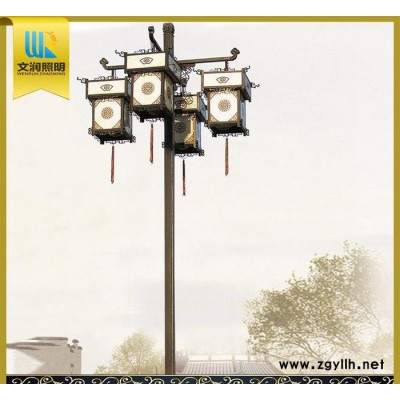 定制 仿古庭院景观道路灯 中国风宫廷灯笼灯 特色复古道路灯