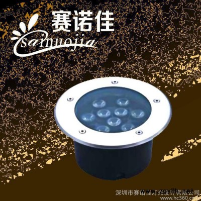 厂家品牌直销 高品质 铝压铸1W3W5W7W9W12W15W18W led埋地灯系列