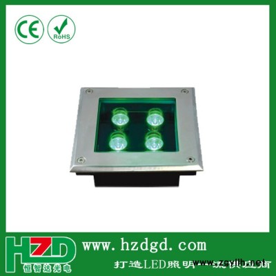 led不锈钢方形 大功率防水埋地灯 地埋灯
