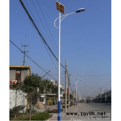 百色路灯杆生产厂家  6-12米太阳能灯杆批发 道路灯杆