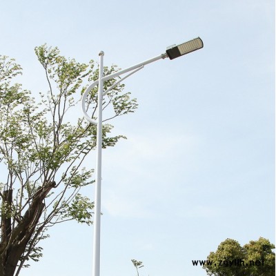 浤鑫光伏海螺臂路灯 LED路灯海螺臂金豆道路灯5米6米7米8米单臂新农村市政大功率