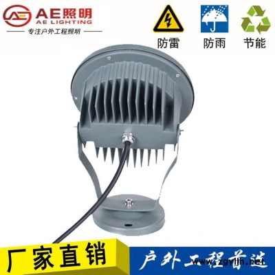 AE照明AE-TGDY-01公园景观灯,草坪景观灯,射景观灯投光灯圆型防水36w18w12w24w9w草坪射照树公园景观