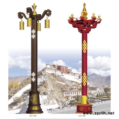 博达成001太阳能庭院灯户外庭院灯头防水led花园别墅小区道路高杆3米景观灯 太阳能路灯庭院灯