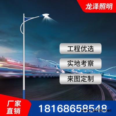 龙泽**庭院灯 道路景观路灯 一体化LED路灯 欧式庭院灯 批发定制