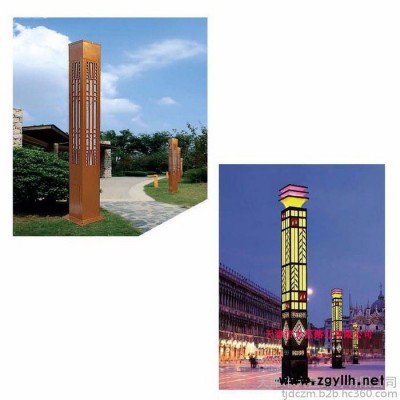 大昌DC-JGD 景观灯样式多 可来图定制 天津景观灯生产厂家 广场景观灯 方形景观灯