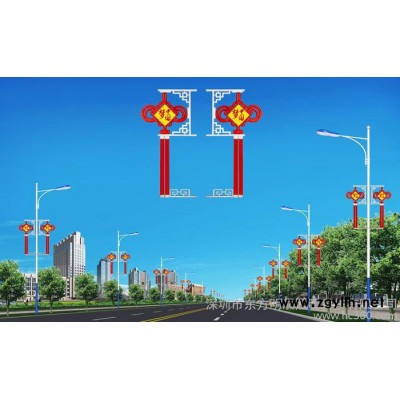 春节气氛景观灯具 节能led景观灯 中国结景观灯具 发光中国